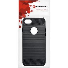 FORCELL FC IPXR BK Carbon Apple iPhone XR Hátlap Tok - Fekete (FC IPXR BK)