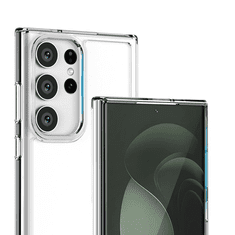 Crong Crystal Shield Samsung Galaxy S23 Ultra Tok - Átlátszó (CRG-CSHC-SGS23U-TRS)