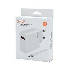 Xiaomi MDY-11EZ USB-C Hálózati töltő - Fehér (33W) (MDY-11EZ)