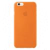 OZAKI-OC555OG ocoat 0.3 jelly iPhone 6/6S hátlap tok + Kijelzővédő fólia - Narancs (OZAKI-OC555OG)