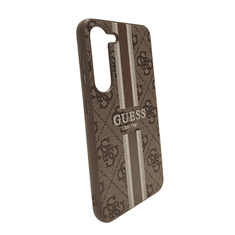 Guess 4G Printed Stripe Samsung Galaxy S23 Tok - Barna/Mintás (GUHCS23SP4RPSW)