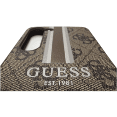 Guess 4G Printed Stripe Samsung Galaxy S23 Tok - Barna/Mintás (GUHCS23SP4RPSW)