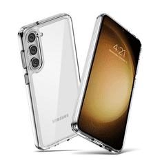 Crong Crystal Shield Samsung Galaxy S23 Tok - Átlátszó (CRG-CSHC-SGS23-TRS)