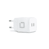 Comfort 2x USB-C Hálózati töltő - Fehér (45W) (D31984)