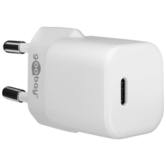 Goobay 61084 USB-C Hálózati töltő - Fehér (5V / 3A) (61084)