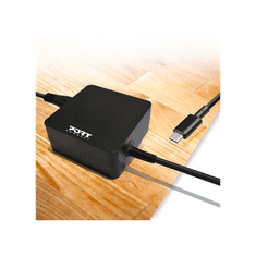 Port Designs Port Connect Hálózati USB-C töltő 45W Fekete (900096)