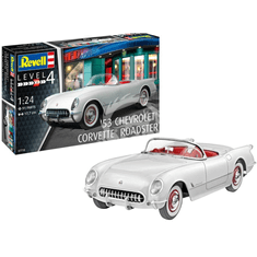 REVELL 1953 Corvette Roadster autó műanyag modell (1:24) (07718)