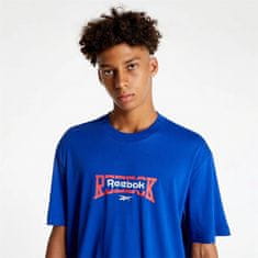 Reebok Póló kék XXL CL Basketball Tee