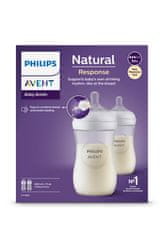 Philips Avent Natural Response palack 260 ml, 1m+, 2 db