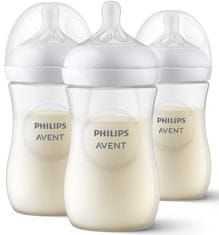 Philips Avent Natural Response palack 260 ml, 1m+, 3 db