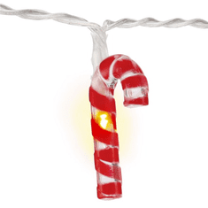 Goobay Candy Canes Beltéri LED fényfüzér 1,2m - Meleg fehér (58117)