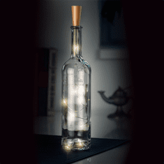 Goobay 49855 Beltéri LED palack fényfüzér 0.95m - Meleg fehér (49855)