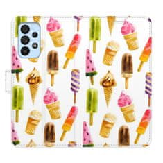 iSaprio Ice Cream Pattern flip tok Samsung Galaxy A53 5G