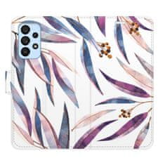 iSaprio Ornamental Leaves flip tok Samsung Galaxy A53 5G