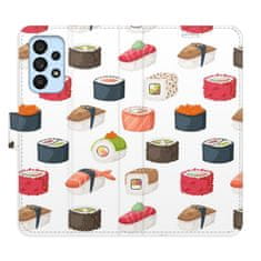 iSaprio Sushi Pattern 02 flip tok Samsung Galaxy A53 5G