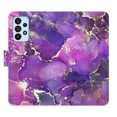 iSaprio Purple Marble flip tok Samsung Galaxy A53 5G