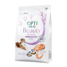 OptiMeal BEAUTY HARMONY száraz kutyatáp HOLISTIC tengeri koktél 4 kg