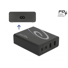 DELOCK 41440 Univerzális Notebook töltő 112W (USB-A / USB-C) (41440)