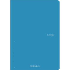Fabriano Ecoqua Original 40 lapos A4 kockás füzet - Kék (19210211)