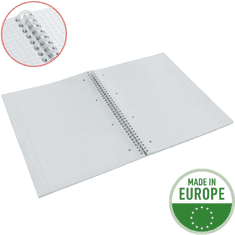 Esselte Colour'Breeze 80 lapos A4 kockás spirálfüzet - Lila (628479)