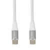 IKUTC1W USB-C apa - USB-C apa 2.0 Adat és töltőkábel - Fehér (1m) (IKUTC1W)