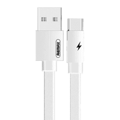 REMAX Kerolla RC-094a USB-A apa - USB-C apa 2.0 Adat és töltőkábel - Fehér (1m) (RC-094A 1M WHITE)