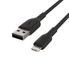 USB apa - Lightning apa Adat- és töltőkábel 3m - Fekete (CAA001BT3MBK)