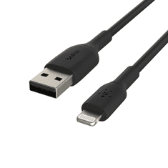 Belkin USB apa - Lightning apa Adat- és töltőkábel 3m - Fekete (CAA001BT3MBK)