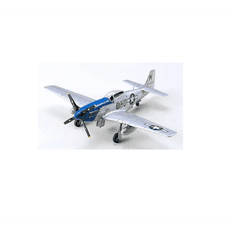 Tamiya P-51D Mustang standard vadászrepülőgép műanyag modell (1:72) (MT-60749)