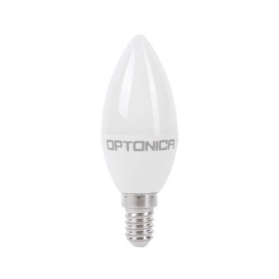 Optonica LED Gyertya izzó 3,7W 320lm 6000K E14 - Hideg fehér (1422)
