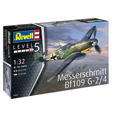 REVELL Messerschmitt Bf109G-2/4 vadászrepülőgép műanyag modell (1:32) (03829)