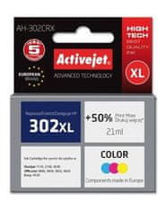 ActiveJet tinta HP 302XL F6U67AE regenerált AH-302CRX 21 ml