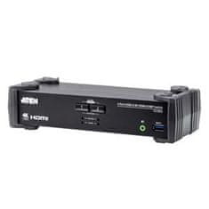 Aten 2 portos USB3.0 4K HDMI KVMP KVMP kapcsoló