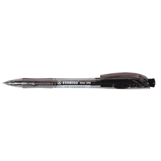 Stabilo Liner 308 nyomógombos golyóstoll 0.38mm / fekete (308F1046)