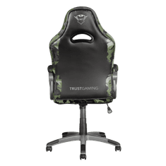 Trust GXT 705C Ryon Univerzális gamer szék Párnázott ülés Fekete, Terepszínű (24003)