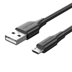 Vention USB 2.0 A - Micro-B kábel 2A 0,25m fekete (CTIBC) (CTIBC)