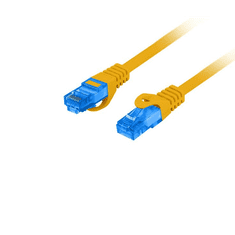 Lanberg S/FTP CAT6a Patch kábel 0.5m Narancssárga (PCF6A-10CC-0050-O)
