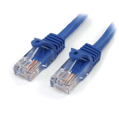Startech StarTech.com 45PAT5MBL hálózati kábel Kék 5 M Cat5e U/UTP (UTP) (45PAT5MBL)