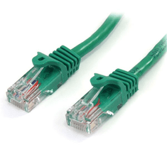 Startech StarTech.com 45PAT1MGN hálózati kábel Zöld 1 M Cat5e U/UTP (UTP) (45PAT1MGN)