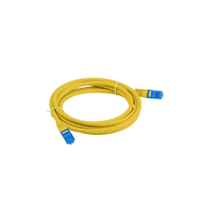 Lanberg S/FTP CAT6a Patch kábel 0.5m Sárga (PCF6A-10CC-0050-Y)