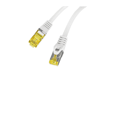 Lanberg S/FTP CAT6a Patch kábel 0.25m Szürke (PCF6A-10CU-0025-S)