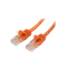 Startech StarTech.com 45PAT10MOR hálózati kábel Narancssárga 10 M Cat5e U/UTP (UTP) (45PAT10MOR)