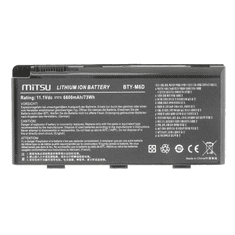 mitsu Msi BC/MS-GT780 Notebook akkumulátor 6600 mAh (5BM350)