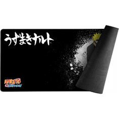 Konix Naruto KX MOUSEPAD XXL BLACK Játékhoz alkalmas egérpad Fekete, Narancssárga (KX-NAR-MP-BLACK-XXL)