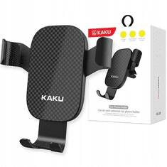 Kaku Kakusiga KSC-256 Univerzális autós telefon tartó - Fekete (KSC-256)