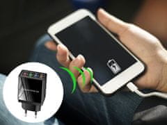 GORDON G566 Gyorstöltő 4x USB 3.0 Quick Charge fekete