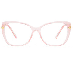 VeyRey Női kék fényt blokkoló szemüveg Essynwen Cat-Eye Rózsaszín Universal