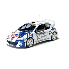 Tamiya Peugeot 206 WRC autó műanyag makett (1:24) (MT-24221)