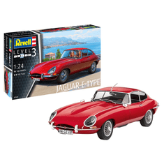 REVELL Jaguar E-Type Coupe autó fém modell (1:24) (07668)