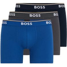 Hugo Boss 3 PACK - férfi boxeralsó BOSS 50475282-487 (Méret M)